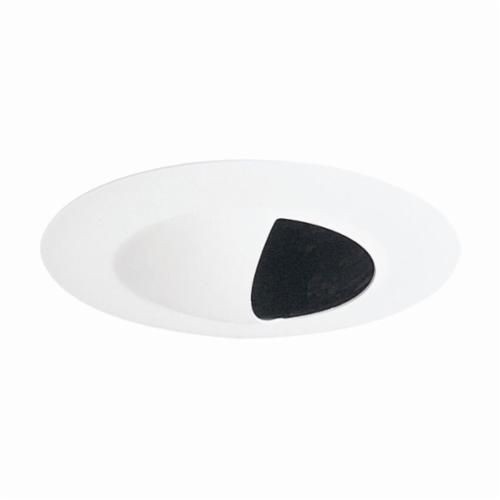 446-WHJuno® 446 Adjustable Line Voltage Scoop Trim With GU10 Base, 5 in OD, Halogen Lamp
