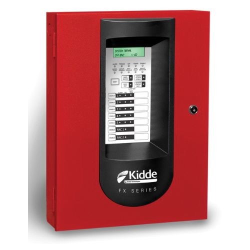 FX-5RDEdwards Signaling™ Kidde FX-5RD 5-Zone Conventional Fire Alarm Control Panel With Dialer, 120/230 VAC Input, 24 VDC Output, 24 VDC, 24 Ah Sealed Lead Acid Battery, Asynchronous Serial Communication, LCD Display, CSFM Approved, FDNY COA 6230