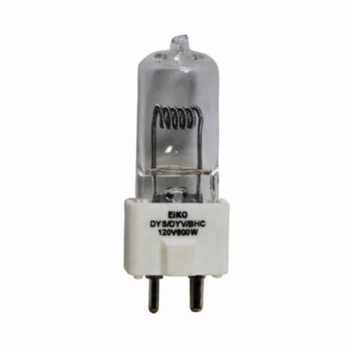 EIKO® DYS/DYV/BHC Photographic and Stage Studio Lamp, 600 W, GZ9.5 Halogen Lamp, G7 Shape, 17000 Lumens