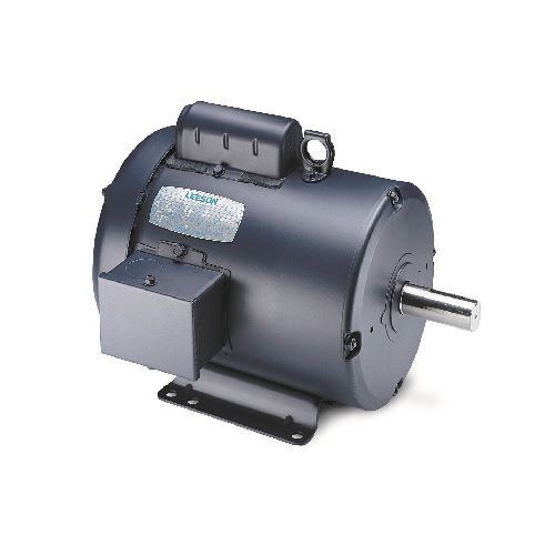 LEESON® 110009.00 6-Pole Continuous Duty AC Motor, Totally Enclosed Fan Cooled Enclosure, 0.33 hp, 115/208 to 230 VAC, 60 Hz, 1 ph Phase, 56 Frame, 1140 rpm Speed, Rigid Base Mount