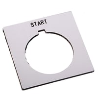 800H-W520Allen-Bradley 800H-W520 800H Legend Plate, Standard, RAISE, White