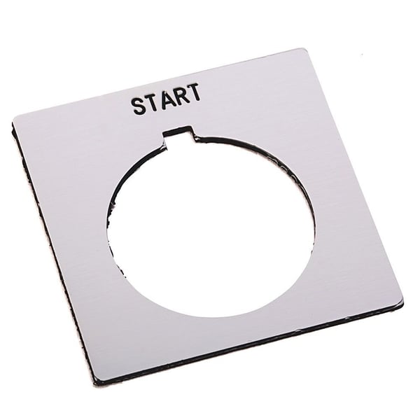 800H-W520Allen-Bradley 800H-W520 800H Legend Plate, Standard, RAISE, White
