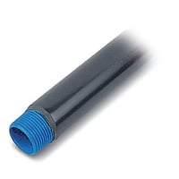 Ocal® COND21/2-G Rigid Conduit, 2-1/2 in Trade, 2.49 in ID x 2.96 in OD, 9-7/8 ft L, Steel