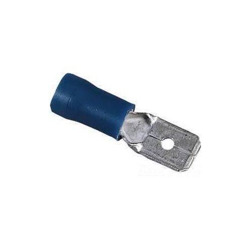IDEAL® 83-9981 Insulated Male Vinyl Terminal Disconnect, 16 to 14 AWG, Tin Plated Brass