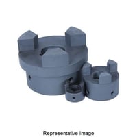 L110-1KIDC Select® L110-1K Jaw Coupling Hub, 1 in Bore Dia, Cast Iron, 1/4 in W x 1/8 in Depth Keyway