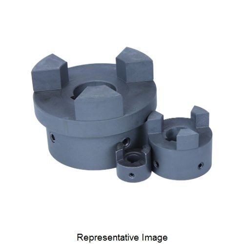 L110-1KIDC Select® L110-1K Jaw Coupling Hub, 1 in Bore Dia, Cast Iron, 1/4 in W x 1/8 in Depth Keyway