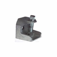 510Steel City® 510 Beam Clamp, 1/4-20 Rod, 5/8 in THK Flange, 400 lb Load, Malleable Iron, Electroplated