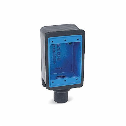 FS2-GOcal® FD2-G Type FD Dead End Deep Style Device Box, Iron, 1 Gang, 1 Outlet, 1 Knockout