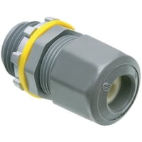 NMUF75Arlington NMUF75 Compression UF Connector, 3/4 in Trade, 14/3 to 10/2 AWG Cable Openings, Plastic