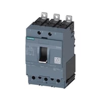 3VA41956ED340AA0Sentron™ 3VA41405ED340AA0 Low Voltage Molded Case Circuit Breaker, 600 Y/347 VAC, 40 A, 18 kA at 600 Y/347 V, 35 kA at 480 V, 35 kA at 480 Y/277 V, 85 kA at 240 V Interrupt, 3 Poles, TM210 Thermal Magnetic Trip