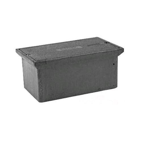QUAZITE® PG1730BA24 Open Bottom PG Style Small Straight Wall Tier-22 Underground Enclosure Box, 30 in L x 17 in W x 24 in H, Polymer Concrete