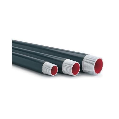 Robroy RedH2OT® PRHCONDUIT-2 Threaded Rigid Metal Conduit, 2 in Trade, 2.083 in ID x 2.455 in OD, 10 ft L, Steel