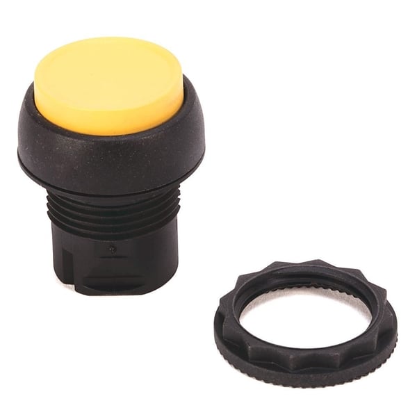 800FP-E4Allen-Bradley, 800FP-E4, 800F Push Button - Plastic, Extended, Red, No Legend