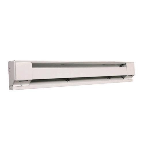 Berko® 2514W 2500 High Altitude Electric Baseboard Heater, 3412 Btu/hr Capacity, 120 VAC, 1000 W Power Rating, Floor/Flush Mount
