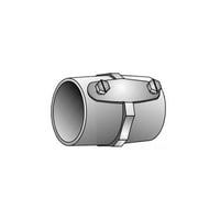 O-Z/Gedney 29-050 Type 29 Set Screw Coupling, 1/2 in, For Use With Threadless Rigid/IMC Conduit, Malleable Iron, Mechanically Galvanized