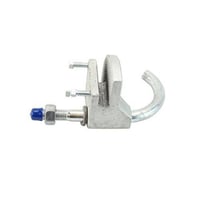 LCC2Crouse-Hinds LCC2 Conduit Clamp, 3/4 in Conduit, Cast Iron, Aluminum Acrylic Painted/Electro-Galvanized
