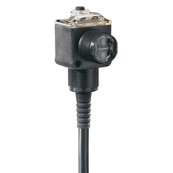 42EF-P2KBB-F4Allen-Bradley, 42EF-P2KBB-F4, PHOTOSWITCH Photoelectric Sensor, RightSight, Polarized Retroflective, Red, DC - Dark Operate, Both Sink (NPN) and Source (PNP), 4-pin DC Micro QD on 152mm (6in) pigtail, IO-Link Enabled