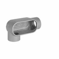LR67Killark® Duraloy® 7 LR47 Type LR Conduit Body, 1-1/4 in Hub, 7 Form, 19.5 cu-in Capacity, Iron, Tri-Coated