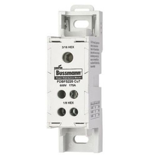 Bussmann® PDBFS220 Finger-Safe Power Distribution Block