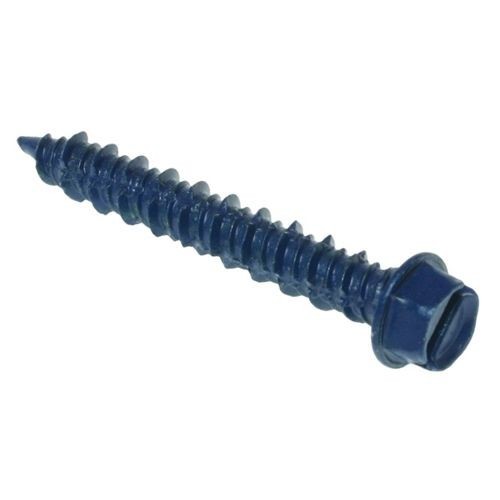 CSH5FMetallics CSH50F Tapping Screw, 1/4 in Dia, 3-1/4 in OAL, Steel