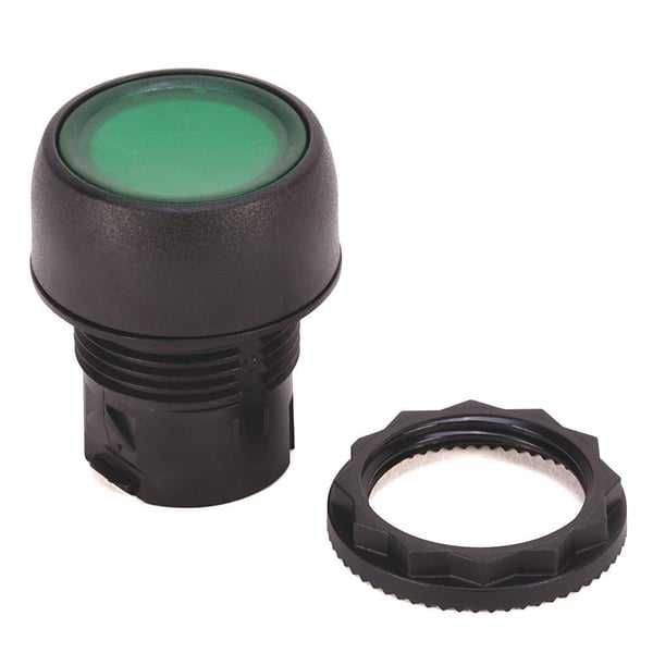 800FP-LFA3Allen-Bradley, 800FP-LFA3, 800F Momentary Push Button -  Plastic, Illuminated, Flush, Alternate Action, Green