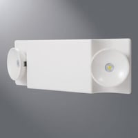 Sure-Lites SEL17 Emergency Lighting Lamp, LED Lamp, 120/277 VAC, 2 Heads, Polycarbonate