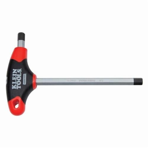 JTH9E15Klein® Journeyman™ JTH9E14 Hex Key, 5/16 in Hex, Soft Grip/T-Handle Handle, Steel