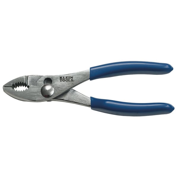 D511-6Klein® D511-6 Slip Joint Plier, 1.188 in L x 1.188 in W x 3/8 in THK, 6.563 in OAL