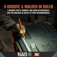 54804MBKlein® 54804MB Small Toolbox, 6.6 in H x 15.5 in W