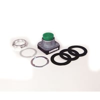 800T-B1Allen-Bradley, 800T-B1, 30.5mm Type 4/13 Mom. Contact PB, Non-Illum., Green, Extended Hd, No Contacts
