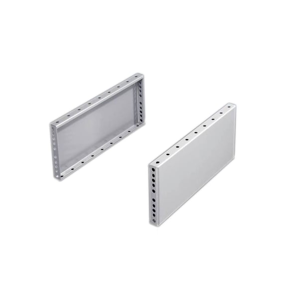 Rittal Rear Plate Rittal 8601800 Rear Base/Plinth Component, 3.9 in H, For Use With TS ...