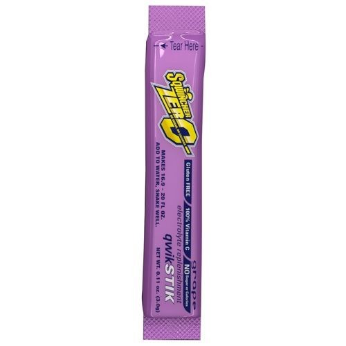 Sqwincher® 060107-GR Qwik Stik™ Zero Sugar Free Sports Drink Mix