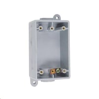 Kraloy® F Series Gang Box, 38.5 cu-in, 2-Gangs, PVC | State Electric