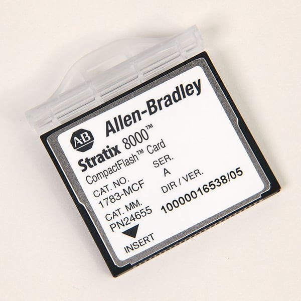 Allen-Bradley 1783-MCF Memory Card, CompactFlash, Spare for MS06T