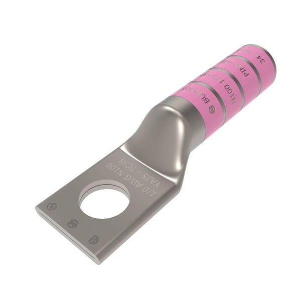 BURNDY® HYLUG™ YA25TC38 YA-TC 1-Hole Uninsulated Compression Lug