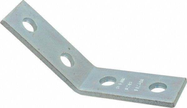 B-Line B248ZN Open Angle, 4 Holes, 45 deg Bend, Steel | State Electric