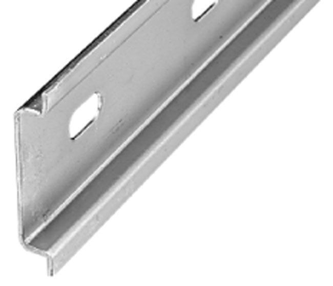 【STEEL DUCT RAIL】-GENERAL- Allen-Bradley, 199-DR2, DIN Mounting Rail, Zinc Plated, Chromated