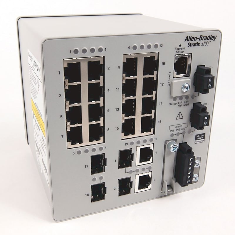 Allen-Bradley 1783-BMS20CGL Stratix 5700 Switch, Managed, 16 Fast ...