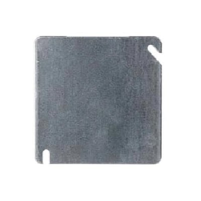 Crouse-Hinds Thepitt® TP472 Blank Box Cover, 4 in L x 4 in W