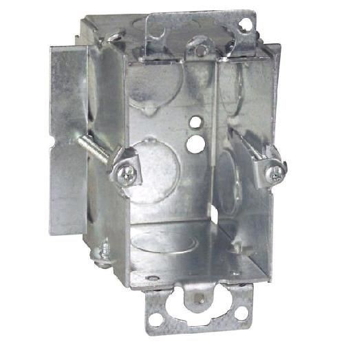 Appleton® 222-OW Square Corner Gangable Switch Box, Steel