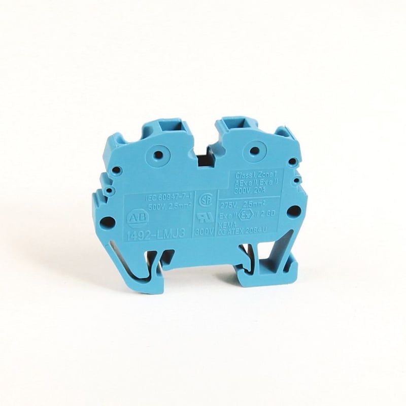 Allen-Bradley, 1492-LMJ3, Spring Clamp Terminal Block,Mini rail