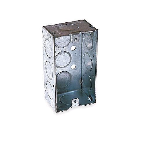 RACO® 670RAC Handy Box, Steel, 16.5 cu-in Capacity, 1 Gang, 1