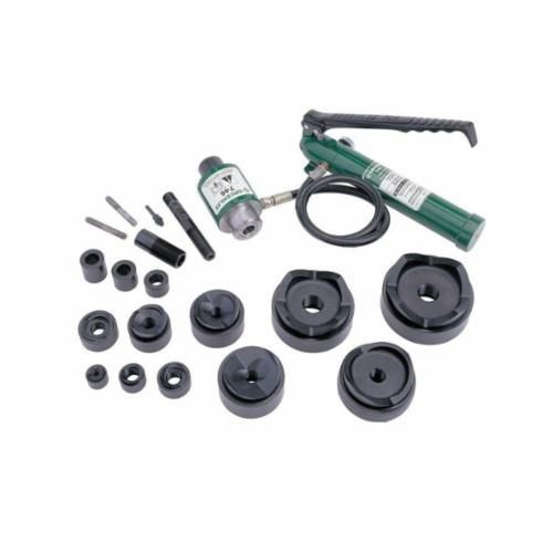 T.Kページ Greenlee® 7310 Hydraulic Standard Knockout Punch Kit, 10 ga Mild