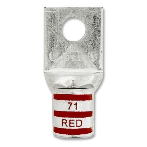Color-Keyed® 54115 54100 1-Hole Non-Insulated Compression Lug With Peep ...