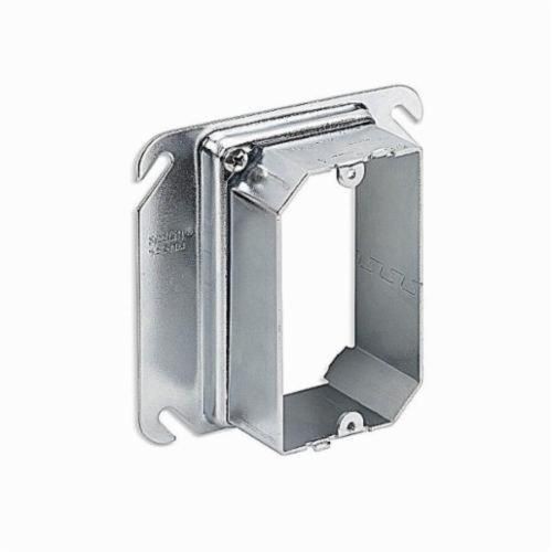 Steel City® 52CADJ Adjustable Mud Ring, 4 in L x 4 in W x 2-1/8 in