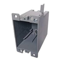 EZ Box, Single Gang Old Work Box, Quick and Secure Installation