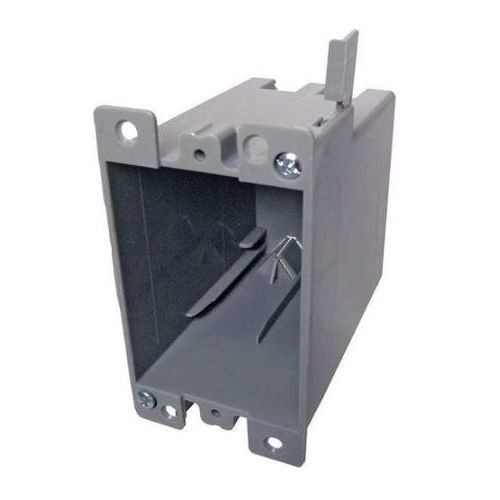 EZ Box, Single Gang Old Work Box, Quick and Secure Installation