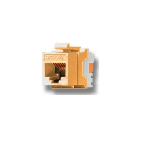 Belden Keystone Belden® AX101311 KeyConnect Style Modular Jack, Cat 5e RJ45 Module ...
