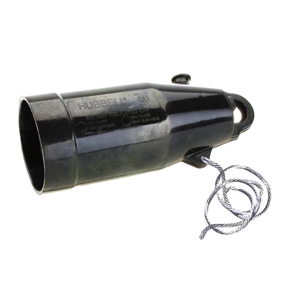 Hubbell® 625IC Insulating Cap With Stud, 25 kV, 600 A, For Use