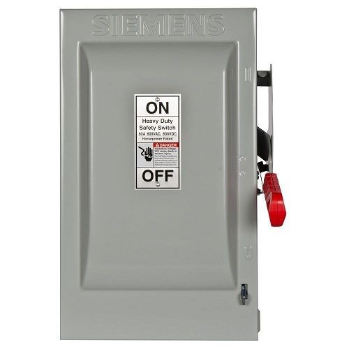 Siemens HF362 Enclosed Fusible Heavy Duty Low Voltage Single Throw